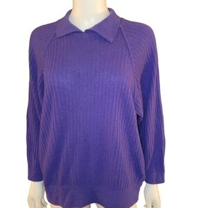 Umberto's Sweater Wool blend Blue M
